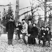 Car Nikolaj s obitelji