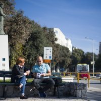 Vini Rakić i novinar tportala Damir Petranović