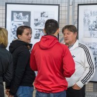 Otvorena izložba ratnog stripa i ilustracija Nenada Barinića