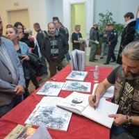 Otvorena izložba ratnog stripa i ilustracija Nenada Barinića