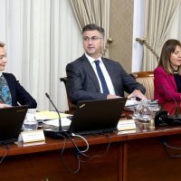 Damir Krstičević, Marija Pejčinović Burić, Andrej Plenković
