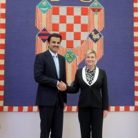 Tamim Bin Hamad Al Thani, Kolinda Grabar Kitarović