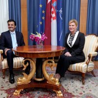 Tamim Bin Hamad Al Thani, Kolinda Grabar Kitarović