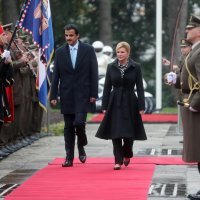 Tamim Bin Hamad Al Thani, Kolinda Grabar Kitarović