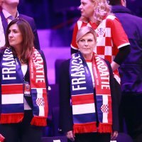 Predsjednica Kolinda Grabar-Kitarović na finalu Davis Cupa u Lilleu