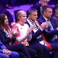 Predsjednica Kolinda Grabar-Kitarović na finalu Davis Cupa