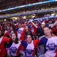 Atmosfera na stadionu tijekom trećeg dana finala Davis Cupa
