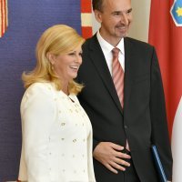 Kolinda Grabar-Kitarović i Igor Pokaz