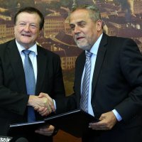 Damir Boras i Milan Bandić