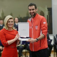Kolinda Grabar-Kitarović odlikovala osvajače Davis cupa