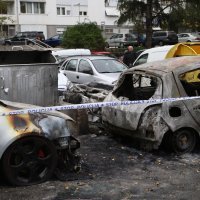 Izgorjeli automobili u Splitu