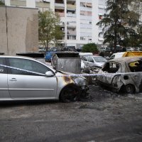 Izgorjeli automobili u Splitu