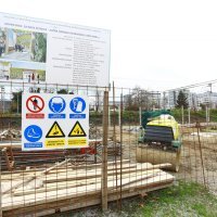 Pripremni radovi na uređenju šetnice u Botaničkom vrtu