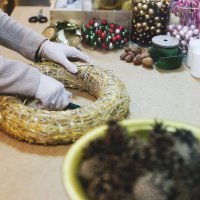 Napravite sami adventski vijenac korak po korak