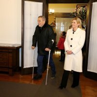 Predsjednica Kolinda Grabar-Kitarović i gradonačelnik Milan Bandić otvorili Advent na Prekrižju