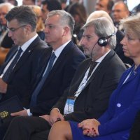 Andrej Plenković, Darko Horvat, Johannes Hahn
