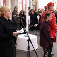 Kolinda Grabar Kitarović u Sisku