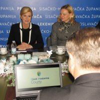 Kolinda Grabar Kitarović u Sisku