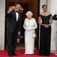 Michelle Obama i kraljica Elizabeta II