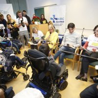 Predstavljanje projekta Zlatkov dan sa SMA u KBC Zagreb