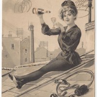 Sretna Nova Godina!, oko 1905. Hrvatska