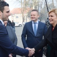 Predsjednica Kolinda Grabar-Kitarović posjetila Petrinju