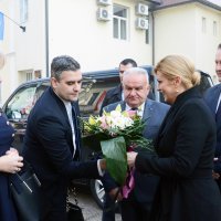Predsjednica Kolinda Grabar-Kitarović posjetila Petrinju