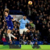 Chelsea (David Luiz) - Manchester City (Riyad Mahrez)