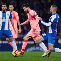 Espanyol (Sergio Darder) - Barcelona (Lionel Messi)