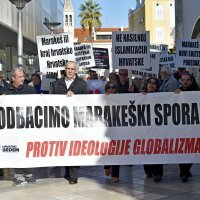 Prosvjedni hod protiv Marakeškog sporazuma