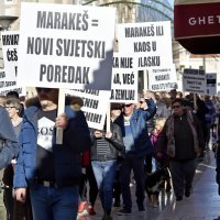 Prosvjedni hod protiv Marakeškog sporazuma