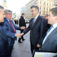 Premijer Plenković i ministri u posjetu gradu