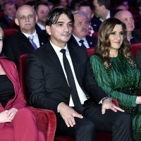 Zlatko i Davorka Dalić u društvu predsjednice Republike Kolinde Grabar-Kitarović