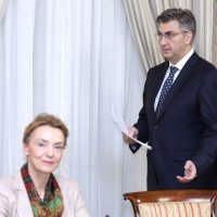 Marija Pejčinović Burić, Andrej Plenković
