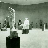 Izložba 'Pola vijeka hrvatske umjetnosti s kojom je 1938. otvoren Dom hrvatskih likovnih umjetnika