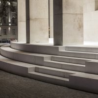Dom hrvatskih likovnih umjetnika, detalj stepenica