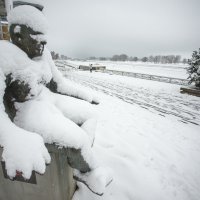 Snijeg zabijelio ulice Osijeka