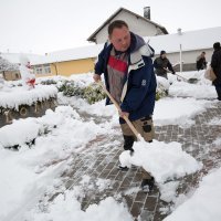 Snijeg zabijelio cijelu Slavoniju preko noći