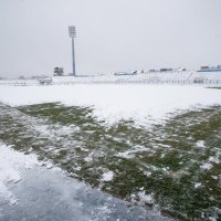 Zbog snijega odgođena je utakmica 18 kola HT Prve lige između Osijeka i Intera