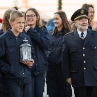 Unošenje Betlehemskog svjetla u zagrebačku katedralu