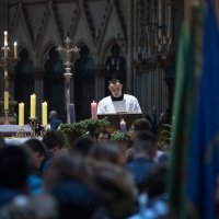 Unošenje Betlehemskog svjetla u zagrebačku katedralu