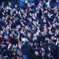 Atmosfera na utakmici između Dinama i Hajduka