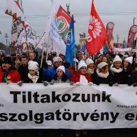 Prosvjedi protiv Orbana u Mađarskoj