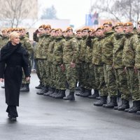 Predsjednica Grabar-Kitarović na svečanosti povratka Puma u grad