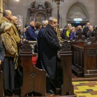 Kardinal Bozanić u katedrali predvodio misu polnoćku