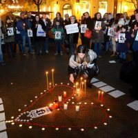 Mirno okupljanje na Cvjetnom trgu u znak podrške inicijativi Srce za Davida