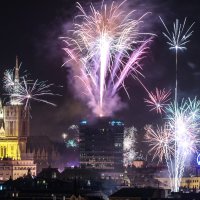 Vatromet nad Zagrebom