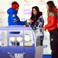 Izvlačenje brojeva za ženski slalom na Sljemenu