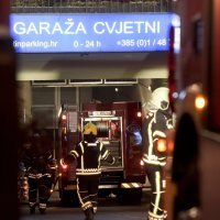 Požar u garaži Cvjetni