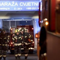 Požar u garaži Cvjetni